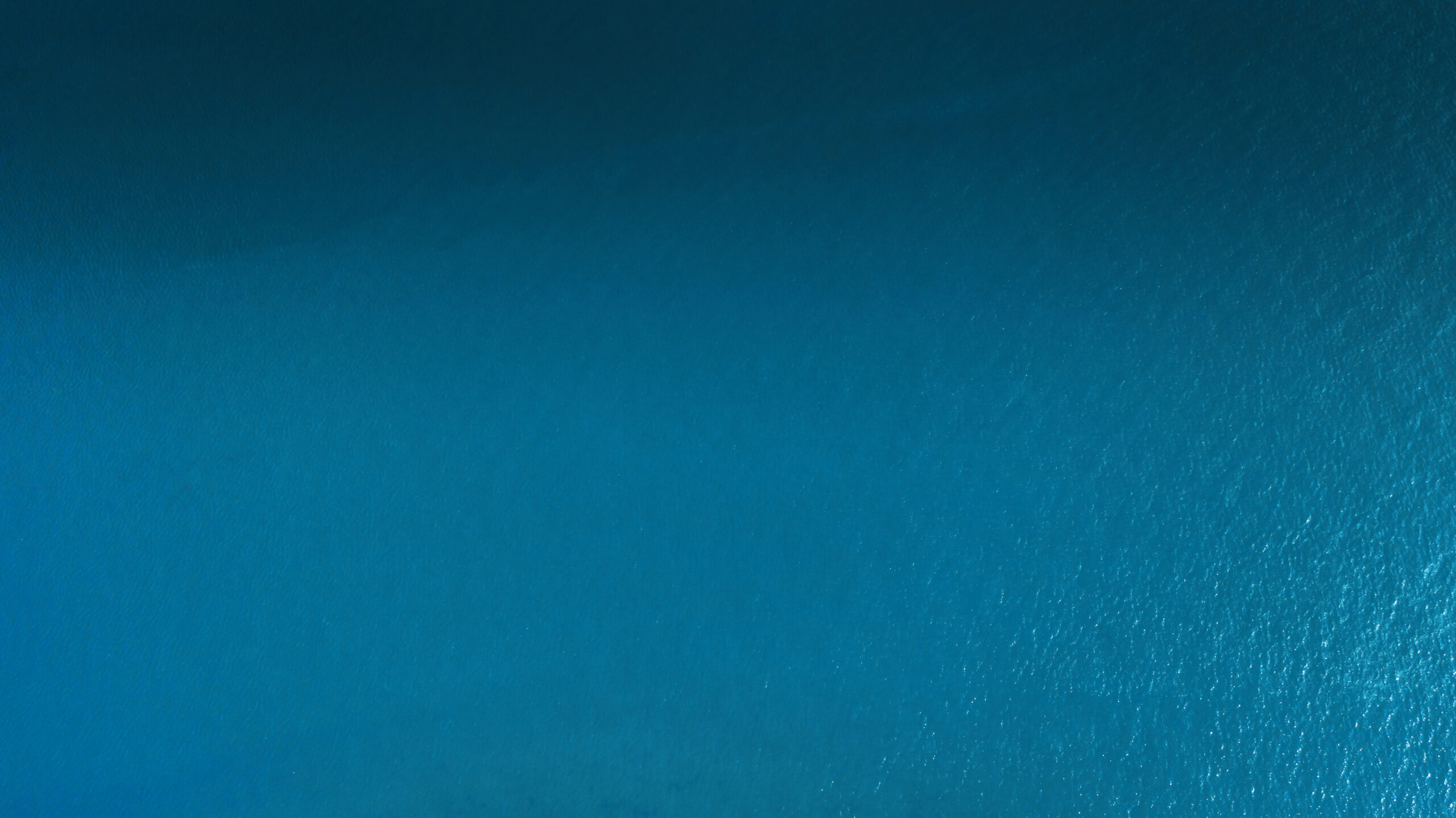Aerial top view, Beautiful blue sea surface